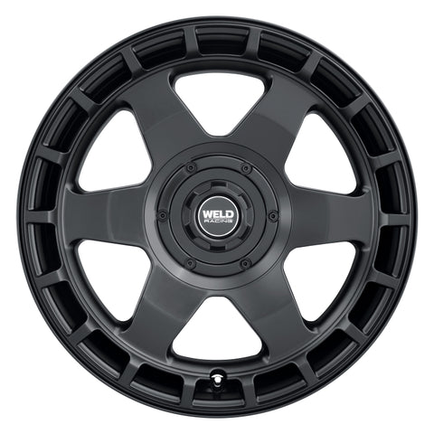 Weld Off-Road Ridge 20x9 - 8x170 BP - ET0 - 125.1mm CB - Satin Black Wheel