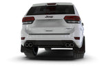 Rally Armor 18-22 Jeep Grand Cherokee SRT Trackhawk Black UR Mud Flap - Metallic Black Logo