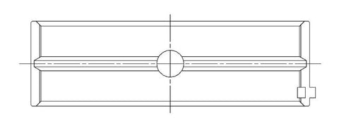 ACL Chevy 262/267/302/305/307/327/350 Race Series Standard Size Main Bearing Set