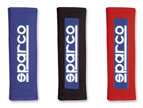 Sparco Belt Pad 3In Black Racing