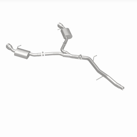 MagnaFlow 18-19 Audi A5 Dual Exit Polished Stainless CatBack Exhaust - 3in Main Piping Diameter