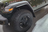 Rally Armor 19-25 Jeep JT Gladiator (Mojave/Rubicon) Black Mud Flap w/Grey Logo