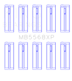King Engine Bearings Acura D16A1/97-01 Honda H22A4/98+ F23A Performance Main Bearing Set - Size STDX