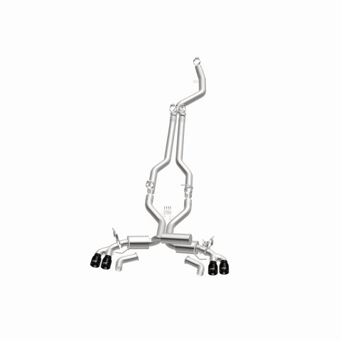MagnaFlow BMW SPEQ Series Cat-Back Exhaust System Black Chrome