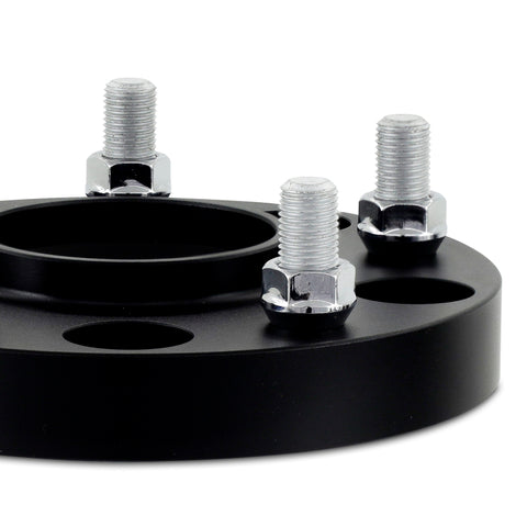 Mishimoto Wheel Spacers - 5x139.7 - 77.8CB - 25 - 1/2 - Black