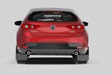 Rally Armor 19-25 Mazda3 Hatchback Black UR Mud Flap w/Dark Grey Logo