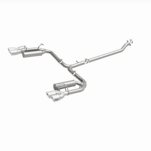 MagnaFlow 18-19 Toyota Camry XSE 2.5L (FWD) Street Series Cat-Back Exhaust w/4in Polished Quad Tips