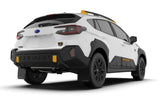 Rally Armor 24-25 Subaru Crosstrek (Wilderness Only) Black UR Mud Flap W/Grey Logo-No Drilling Req