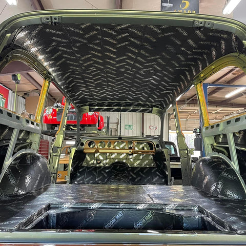 DEI Boom Mat Damping Material - 12in x 12-1/2in (2mm) - 2.1 sq ft - 2 Sheets