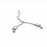 MagnaFlow 18-19 Audi A5 Dual Exit Polished Stainless CatBack Exhaust - 3in Main Piping Diameter