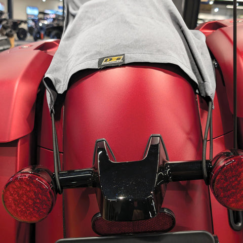 DEI Motorcycle Seat Shade w/Hooks/Straps/Storage Bag