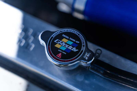 GReddy Type-S 1.3 Radiator Cap Most Nissan / Subaru / Mazda / Mitsubishi / Some Toyota - Brushed