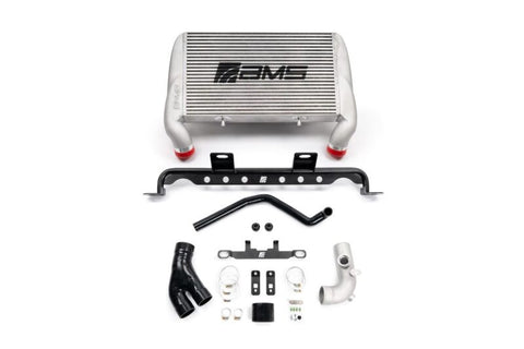 AMS Performance 2017+ Ford F150/Raptor 2.7L/3.5L EcoBoost High Mount Intercooler (Silver w/AMS Logo)