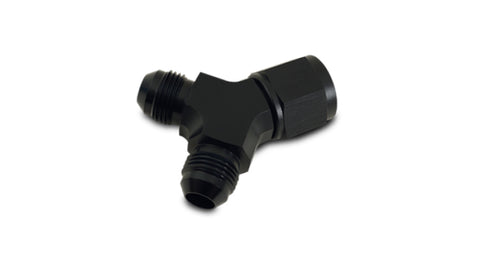 Vibrant -8AN Female x Dual -6AN Male Y-Adapter Fitting - Aluminum