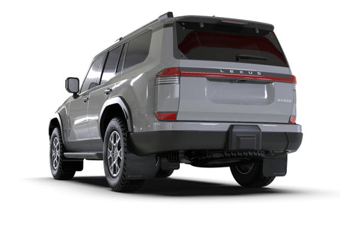 Rally Armor 24-25 Lexus GX 550 Luxury Black UR Mud Flap - Silver Logo