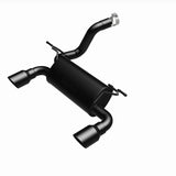 MagnaFlow 2018+ Jeep Wrangler 3.6L Dual Black Tip Axle-Back Exhaust