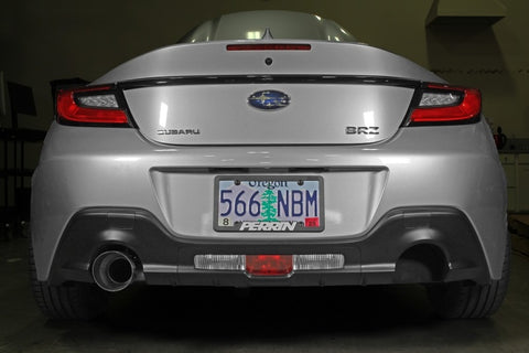 PERRIN 22-25 Subaru BRZ / Toyota GR86 Exhaust Cutout Plate (Right Side For Single Outlet Exh Sys)