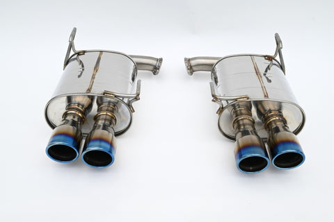 Invidia 22+ Subaru WRX Q300 3.5in. Rolled Dual Wall T.I Tip Axle-back Exhaust