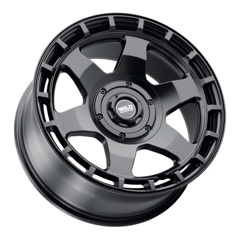 Weld Off-Road Ridge 20x9 - 8x170 BP - ET0 - 125.1mm CB - Satin Black Wheel