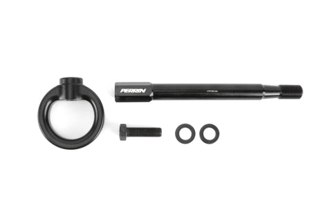 PERRIN 08-14 Subaru WRX & STI / 08-11 Impreza / 05-09 Legacy Tow Hook Kit (Front) - Flat Black