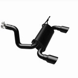 MagnaFlow 2018+ Jeep Wrangler 3.6L Dual Black Tip Axle-Back Exhaust