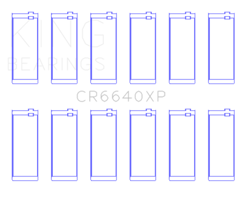 King Engine Bearings BMW M20/M50 2.0L/2.5L/2.7L Performance Rod Bearing Set - Size STDX