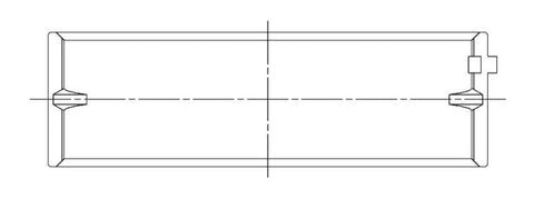 ACL Chevy 262/267/302/305/307/327/350 Race Series Standard Size Main Bearing Set
