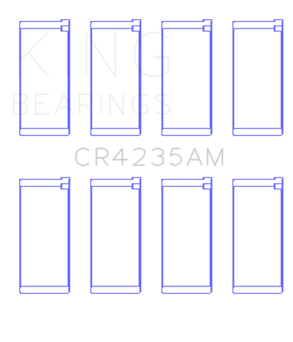 King Engine Bearings Hyundai 2.0L G4GC Rod Bearing Set - Size STD