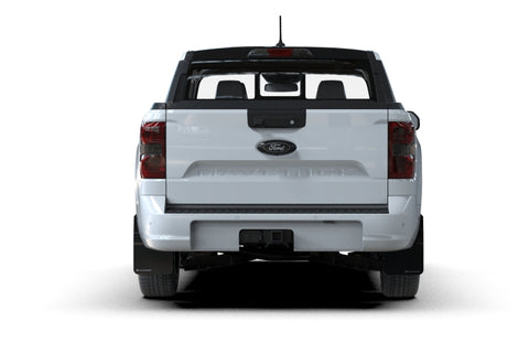 Rally Armor 22-26 22-26 Ford Maverick Black UR Mud Flaps White Logo