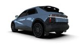 Rally Armor 2025 Hyundai Ioniq 5 XRT Black Mud Flap Silver Battery Logo