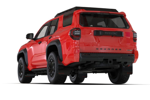 Rally Armor 2025+ Toyota 4Runner Black UR Mud Flap w/ White Logo