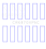 King Engine Bearings Nissan VR38DETT pMaxKote Performance Con Rod Bearing Set - Size STDX