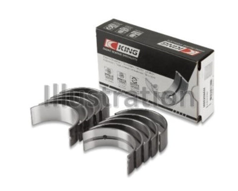 King Engine Bearings Toyota 1RZ Crankshaft Main Bearing Set - Size STD