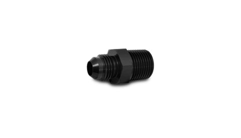 Vibrant -4AN to 3/8in NPT Straight Adapter Fitting - Aluminum