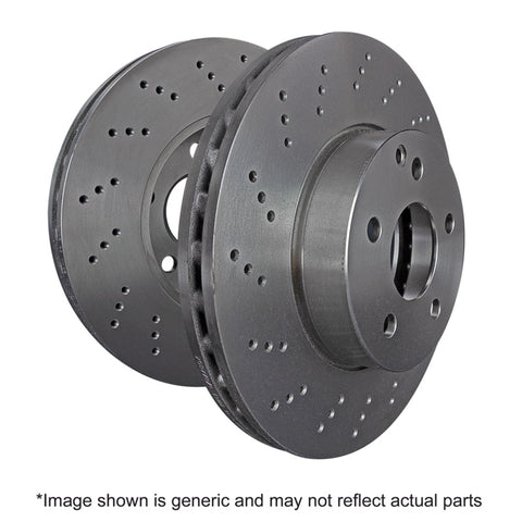 EBC 18-21 Subaru WRX STI 2.5T (w/Brembo Calipers) Rear RK Premium Rotors
