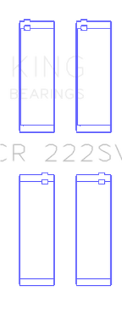 King Engine Bearings BMW N55B30A Rod Bearing Set - Size +0.50mm