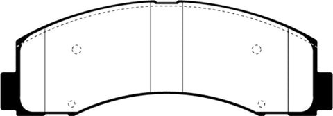 EBC 2018+ Ford F-150 2.7L Twin Turbo (2WD) Greenstuff Front Brake Pads