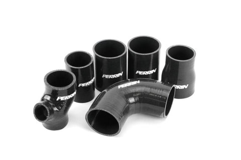 PERRIN 15-21 Subaru WRX Front Mount Intercooler Boost Tube Kit - Neon Yellow