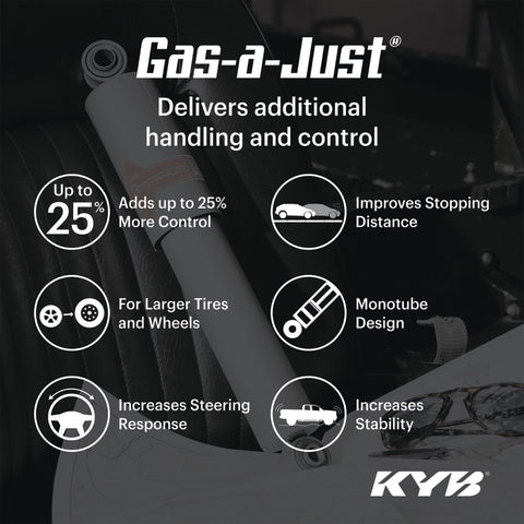 KYB Shocks & Struts Gas-A-Just Front GMC MOTORHOME CHASSIS 1973-78