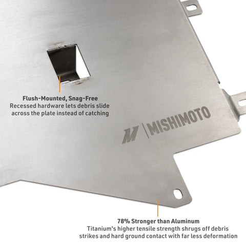 Mishimoto 2021+ BMW G80 M3 Skid Plate - Engine - Titanium