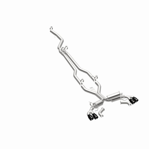 MagnaFlow BMW SPEQ Series Cat-Back Exhaust System Black Chrome