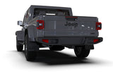 Rally Armor 19-25 Jeep JT Gladiator (Mojave/Rubicon) Black Mud Flap w/Grey Logo