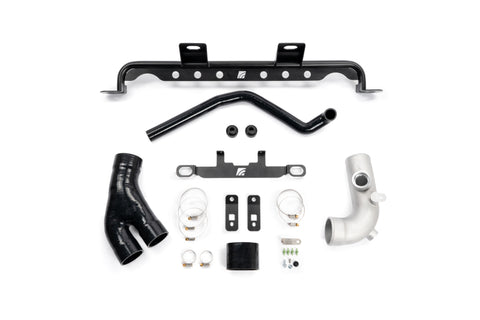 AMS Performance 2017+ Ford F150/Raptor 2.7L/3.5L EcoBoost High Mount Intercooler (Silver w/AMS Logo)