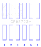 King Engine Bearings Toyota 1GR-FE Connecting Rod Bearing Set - Size STD