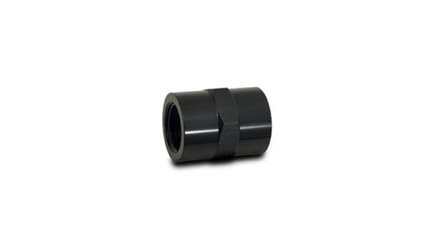 Vibrant 1/2in NPT Female Pipe Coupler Fitting - Aluminum