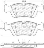 StopTech 96-02 BMW Z3 / 03-08 Z4 / 97-00 323 / 10/90-99 325/328 (E30/E36) Front Brake Pads