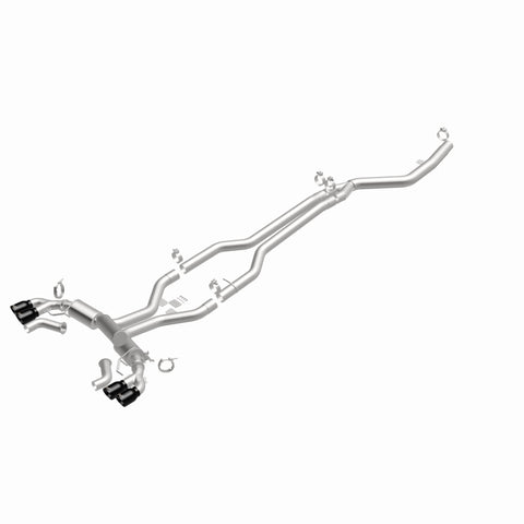 MagnaFlow BMW SPEQ Series Cat-Back Exhaust System Black Chrome