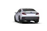 Rally Armor 22-25 Subaru WRX Black UR Mud Flap w/White Logo