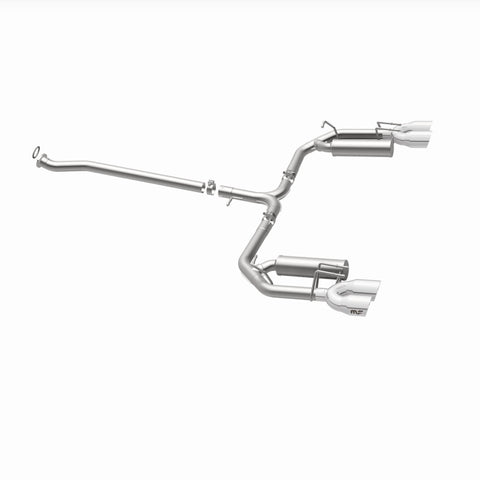 MagnaFlow 18-19 Toyota Camry XSE 2.5L (FWD) Street Series Cat-Back Exhaust w/4in Polished Quad Tips