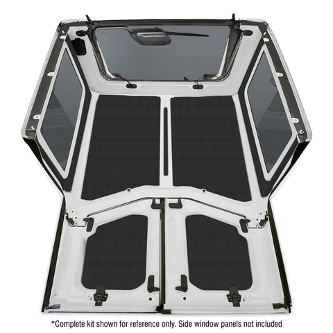 DEI 18-23 Jeep Wrangler JL 2-Door Boom Mat Headliner - 5 Piece - Black